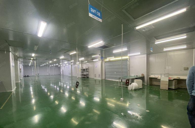 布吉南岭485平地铁精装修无尘车间低价厂房仓库空土地一楼出租