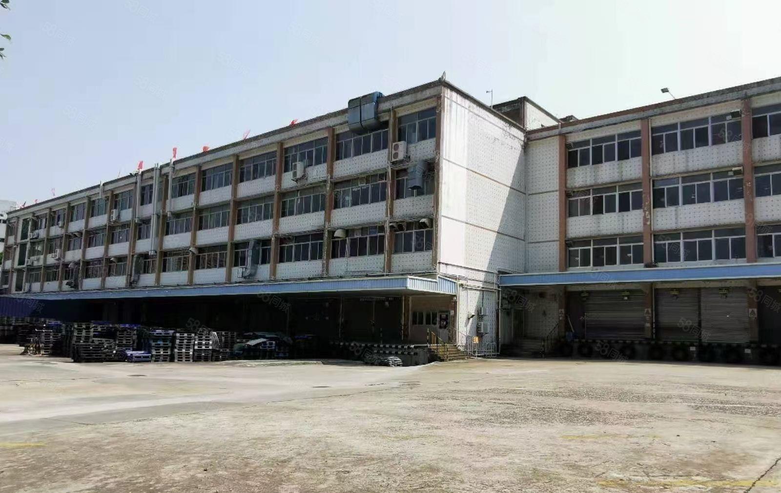 布吉南岭工业区8万平厂房仓出租可单层分租超大空地带卸货台