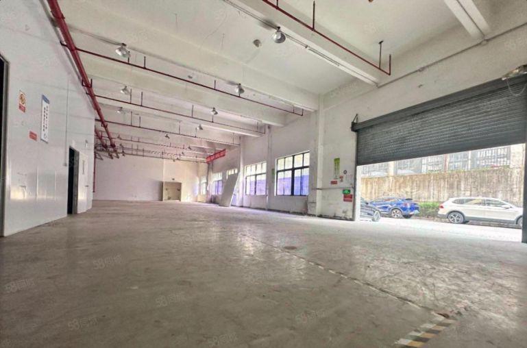 布吉厂房仓库一楼1200平出租，带装修，厂房前后开门