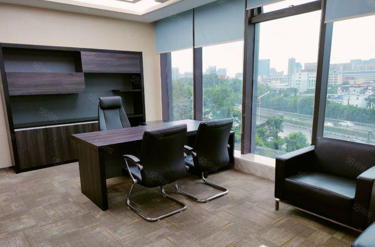 龙岗布吉石芽岭地铁口花园里的甲级写字楼588.9平，商业红本