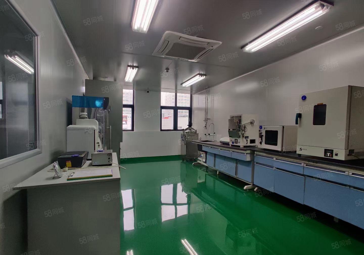生物制药10万级无尘车间2700平现成装修无需转让费