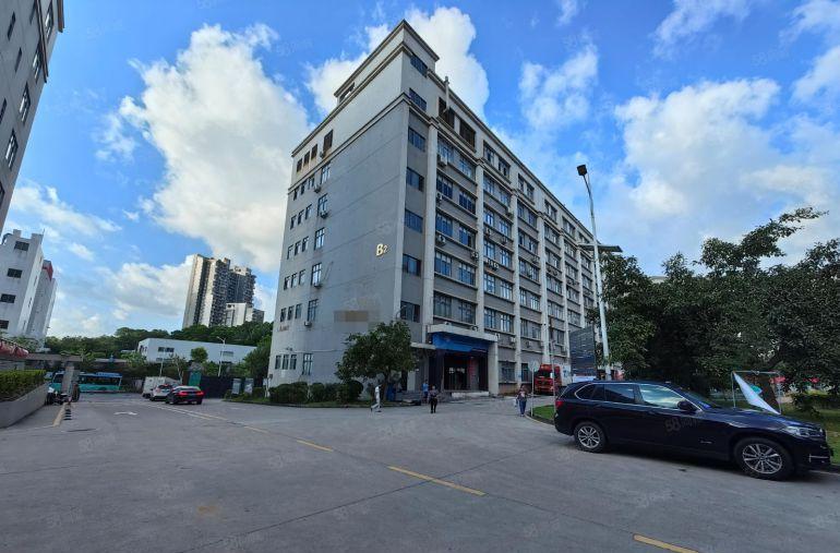 布吉原房东大型科技园1000平红本带精装修办公室仓库厂房出租