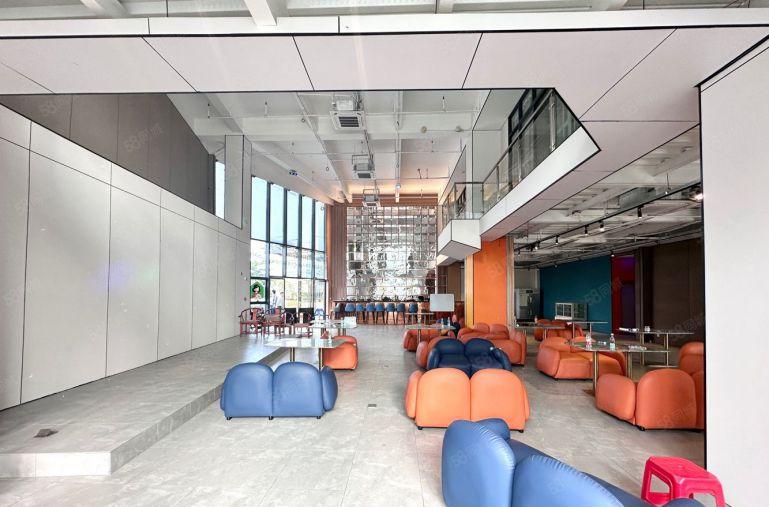 布吉产业园一楼880平精装会所研发办公楼室带天台直播厂房出租