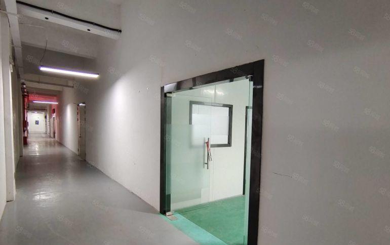 布吉李郎科技园楼上新出300平现成装修办公室仓库厂房低价出租