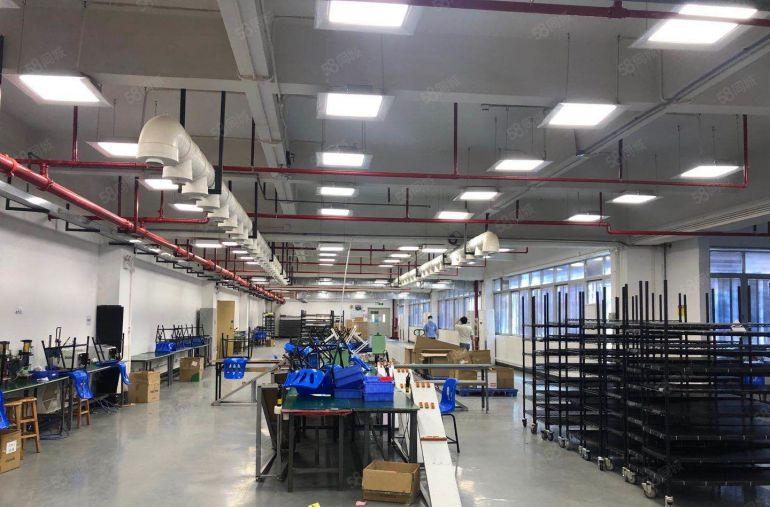 空地大好进车！布吉丹竹头工业园单层2000平厂房仓库出租分租