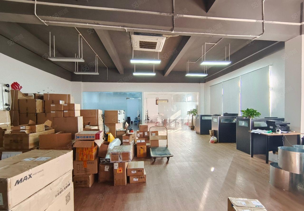 精装修实用率高布吉丹竹头地铁口500平电商办公室仓库厂房出租