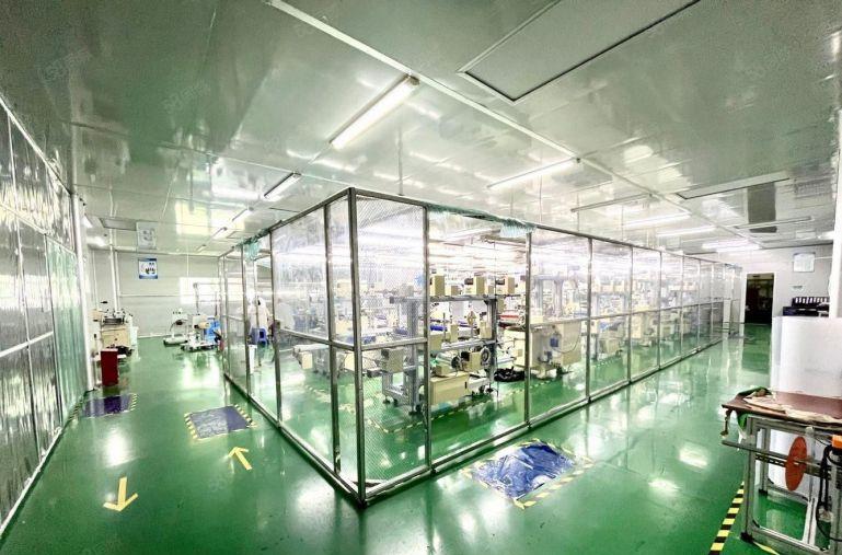 龙岗布吉李朗原房东整层厂房出租1500平方现成精装修红本厂房