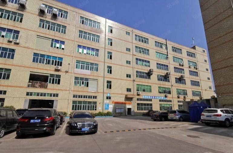 布吉上李朗工业园20000平红本厂房出租可分租交通便利.