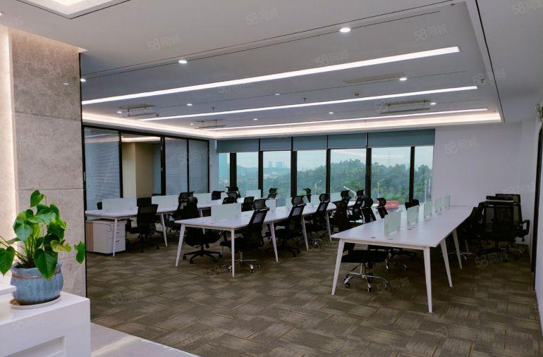 龙岗布吉石芽岭地铁口花园里的甲级写字楼588.9平，商业红本