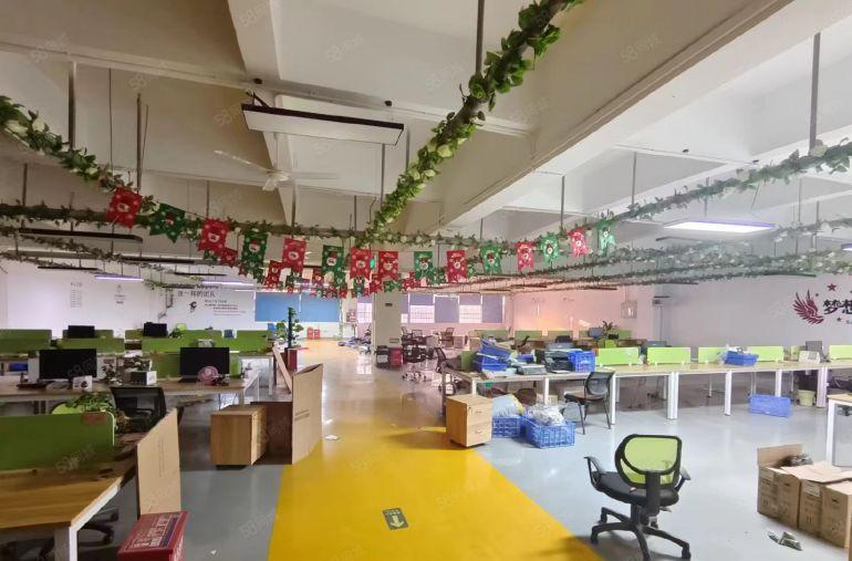 布吉李朗工业园单层1250平带装修办公厂房仓库出租可分租