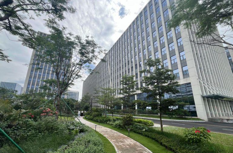 龙岗布吉丹竹头地铁站精装修厂房办公室仓库写字楼1000平可分