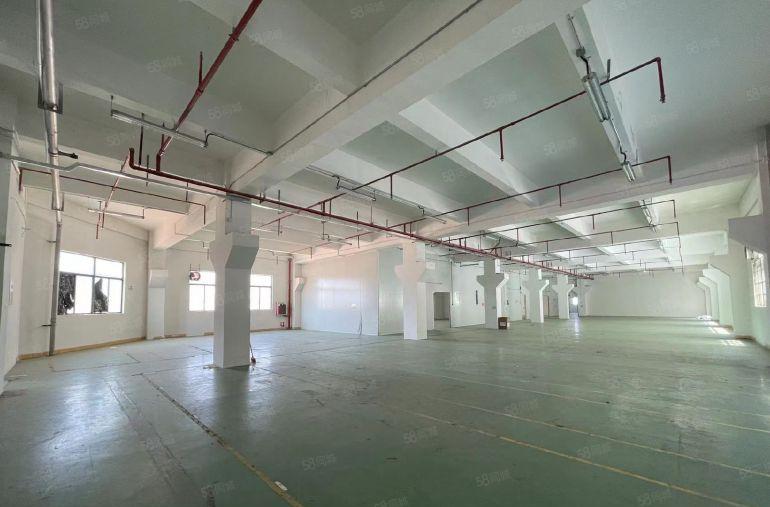 布吉吉华路工业园区高速路口标准厂房1500平带牛角厂房。