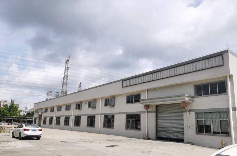 光明原房东10米高单一层2000平带牛角空地大厂房仓库出租