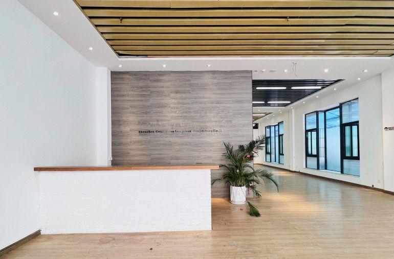 光明高新园厂房出租精装修电商办公仓库1800平，可分租