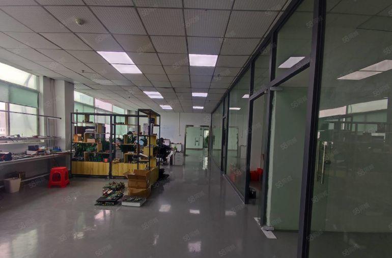 带精装！光明长圳工业园楼上半层厂房出租1400平，可拎包入住
