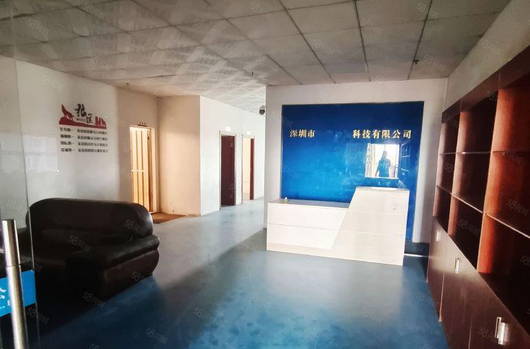 公明马山头新出4楼500平厂房出租，实际面积，带办公室和精装