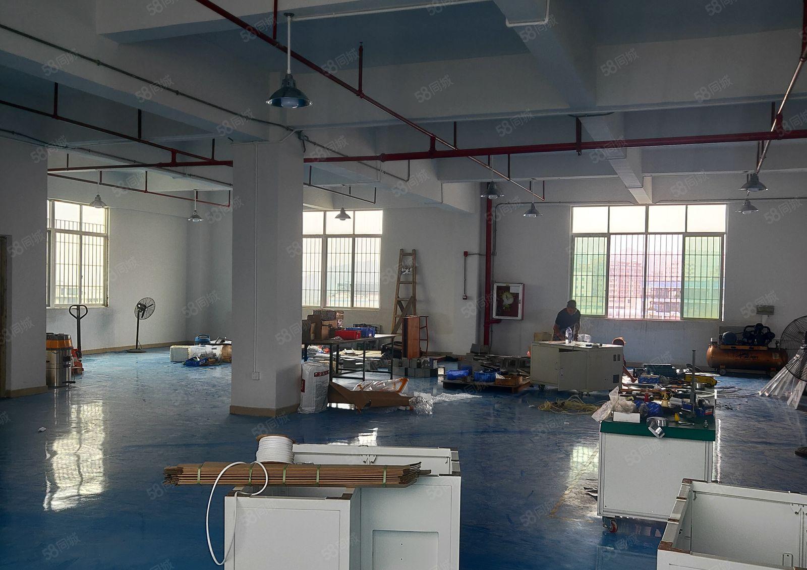 光明大型园区2楼3楼各3000平，共6000平，可分层出租