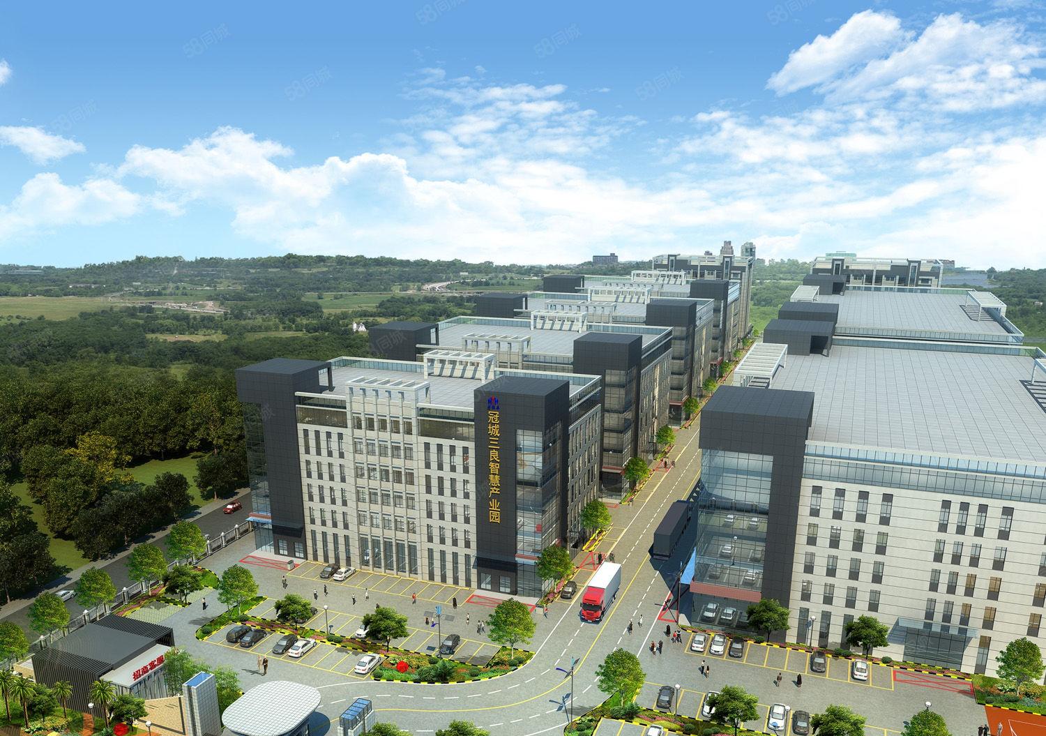 中介勿扰，黄江冠城三良智慧产业园二期12万平米厂房业主直租