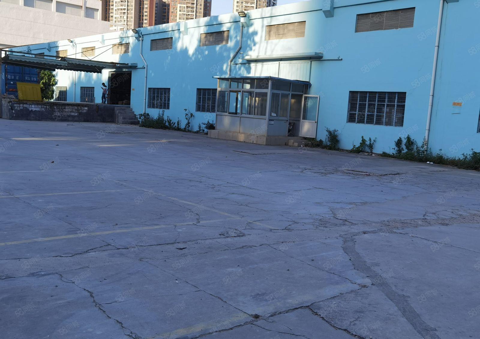 光明龙大高速出口12米高钢构独院厂房出租6300平米原房东