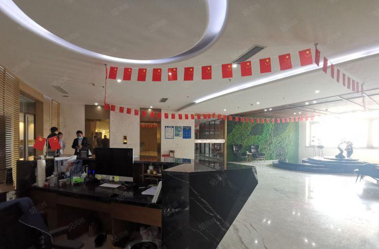 楼村地铁口原房东工业园1000平豪华精装修带家具整层厂房出租