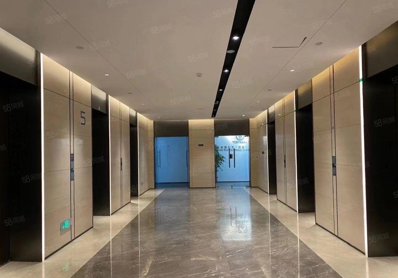 光明区凤凰城地铁口带装修楼上2000平研发电商办公大小可分