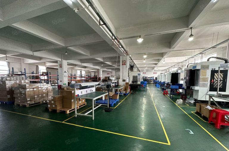 高6米！光明重工业一二楼厂房出租2200平，带阁楼办公室！