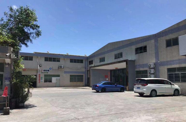 公明东坑独院钢构3300平带卸货平台，适合生产，仓库分300