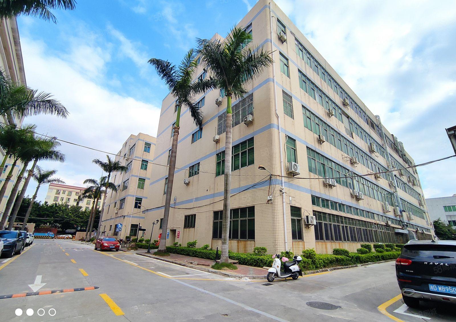 公明地铁站附近新出楼上850平厂房出租。