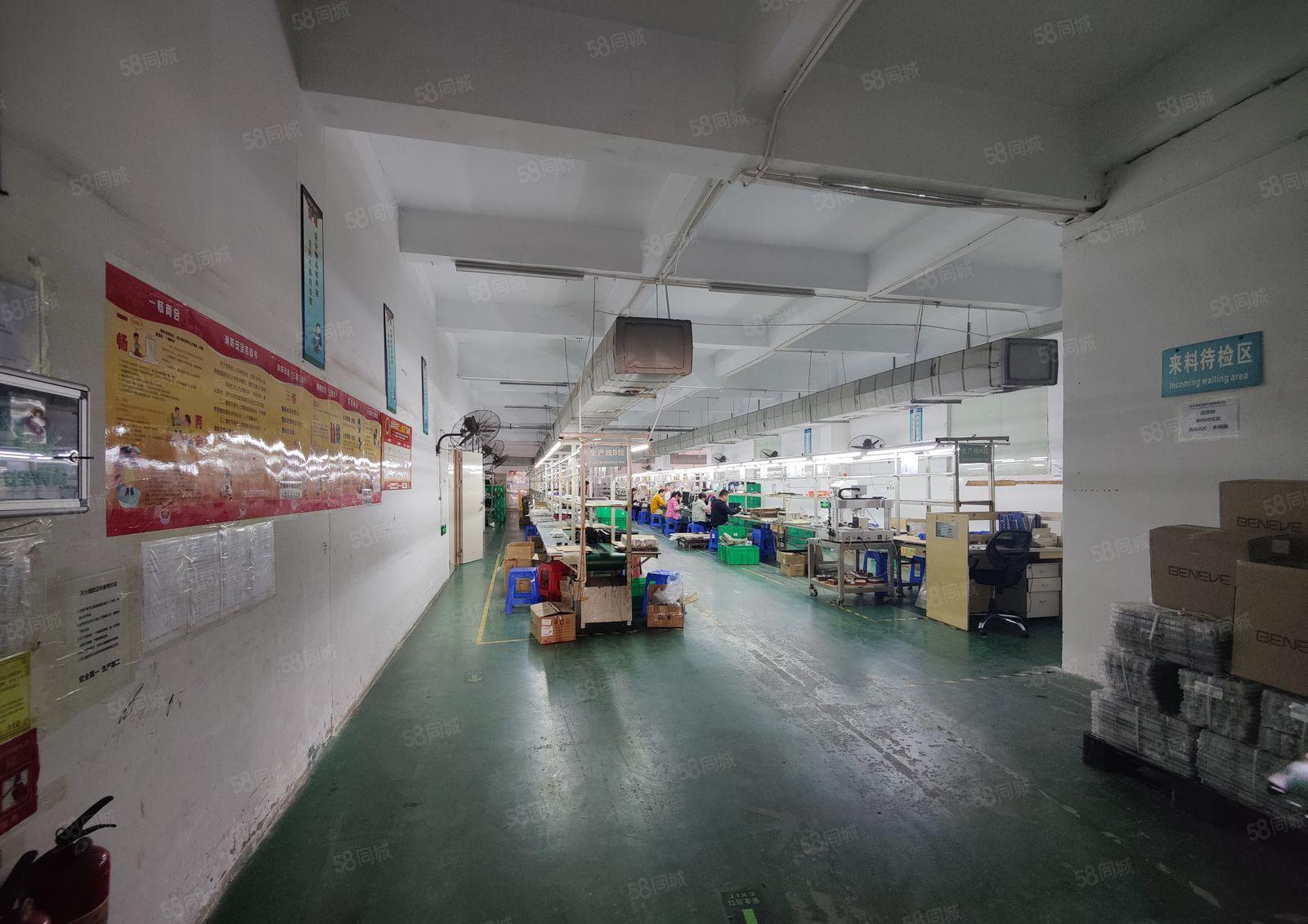 公明上村超大空地楼上2000平，带前台办公室车间，带有精装修