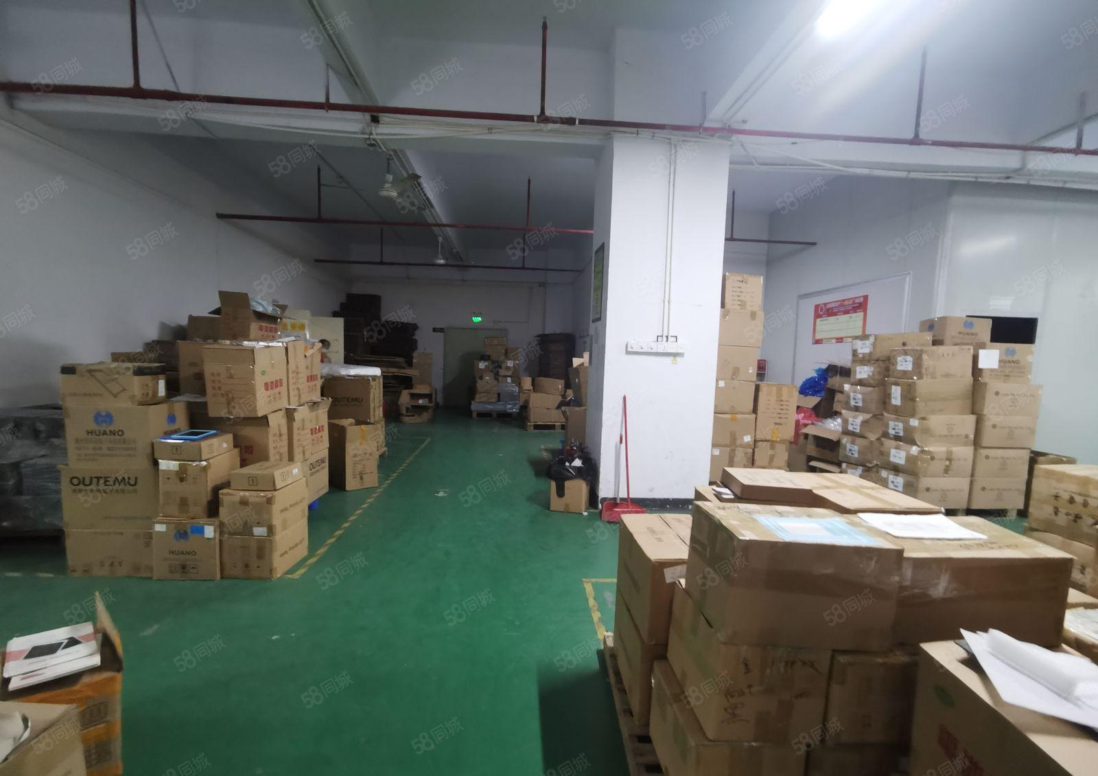 西田楼上重工业厂房1300平层带精装修办公室厂房出租形象好