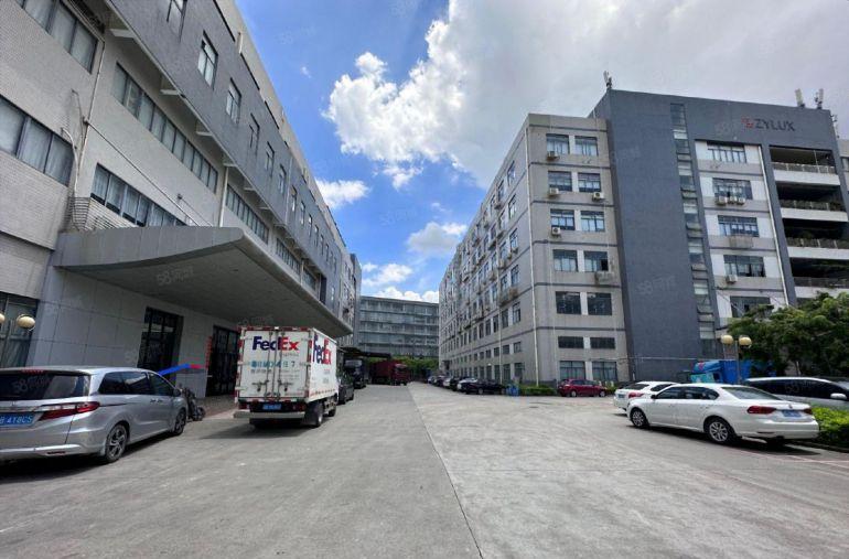 光明田寮高新园区整层4000平精装，红本厂房，近高速口