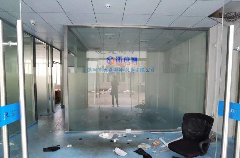 公明西田标准厂房一楼（700平带隔好办公室多间，电量充足）