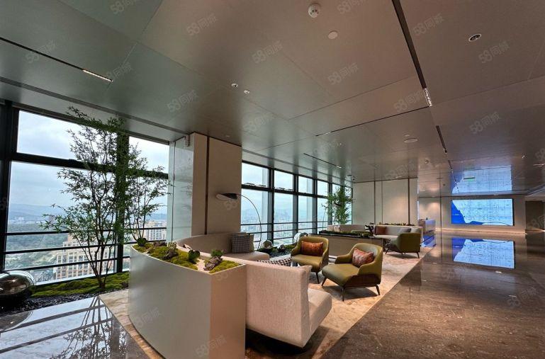 公明广场地铁口地标写字楼  200平精装4加1格局 招商直租