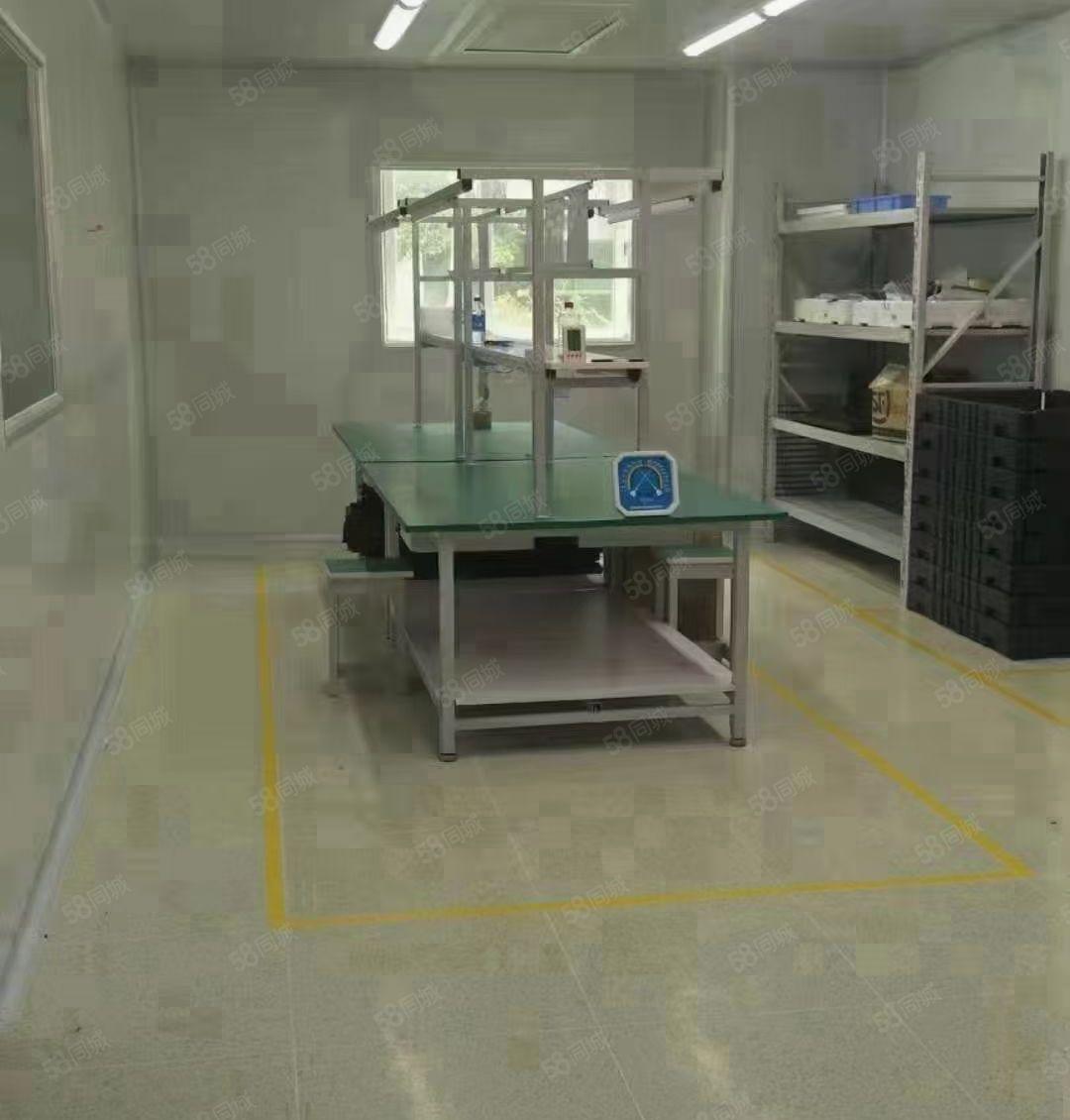 坪山新出精装俢二楼厂房1480平方出租，无公摊