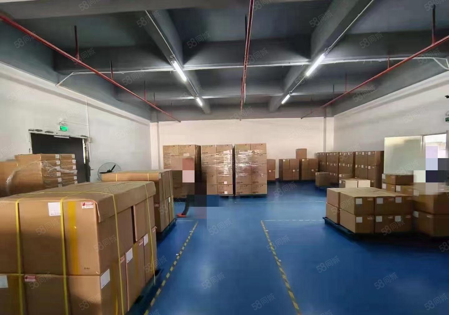 500平租深圳坪山大道原房东红本厂房二楼1300平精装带办公