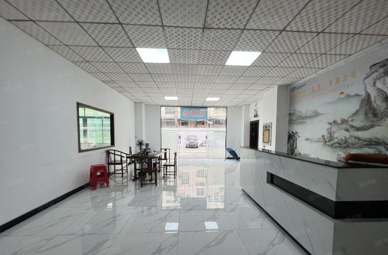 坪山红本实际面积一楼厂房720平方仓库出租带精装修办公空地大