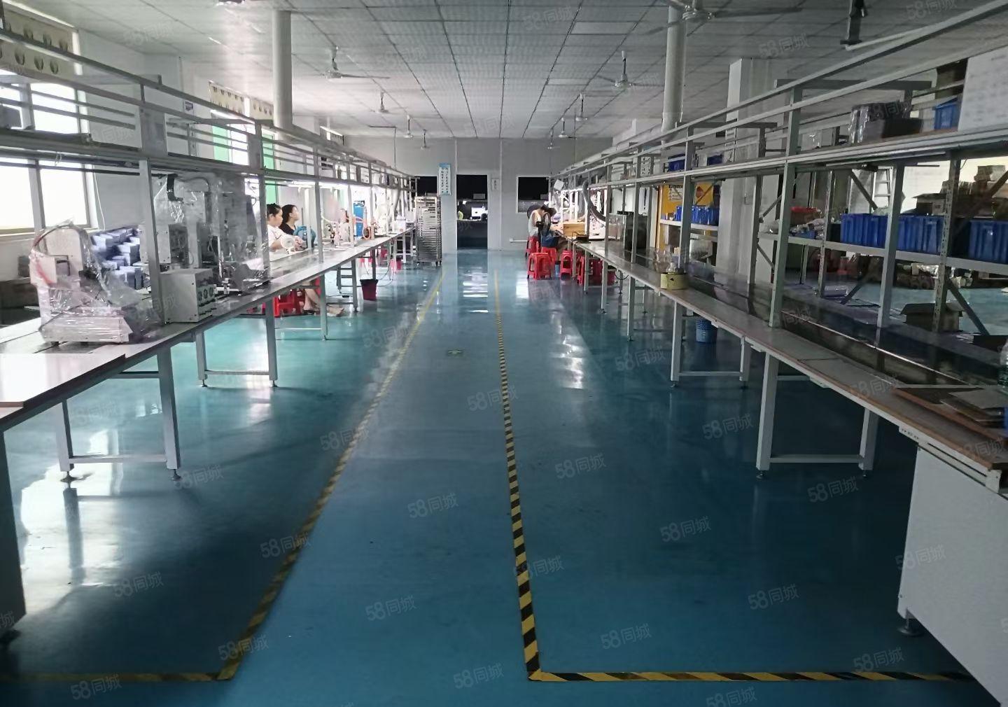 坪山深汕路旁二楼厂房1000平出租，带精装修