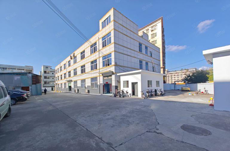 带红本合同10年超长免租坪山独门独院6000平方村委厂房出租