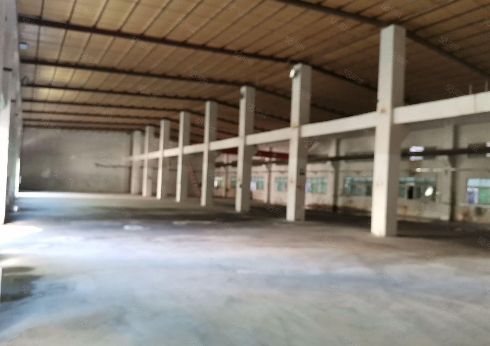 深圳坪山单一层独院厂房3000平方米，高度8米有行车，空地大