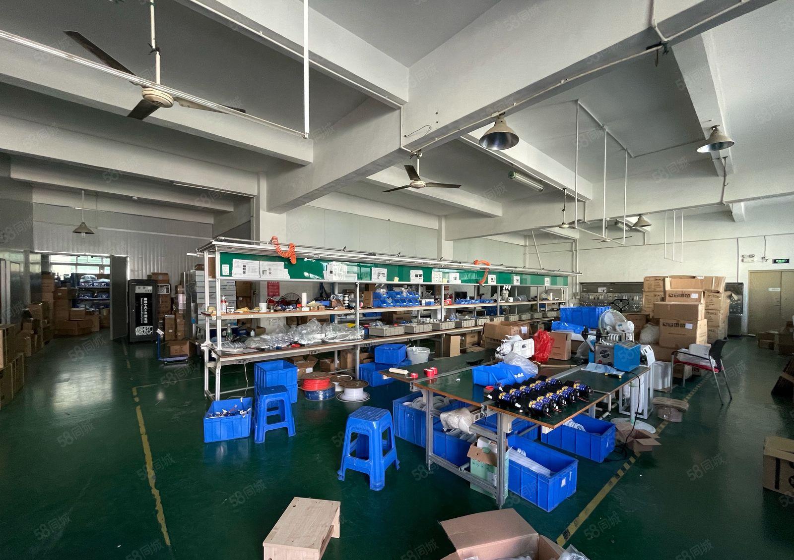 坑梓新出1300平方精装修厂房现成车间办公室水电齐全领包入住