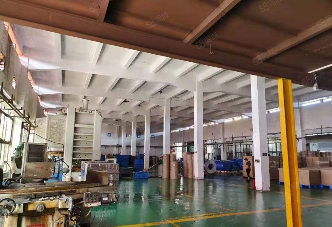 坪山大道路边空出独院单一层标准8米高厂房11000平米可以分