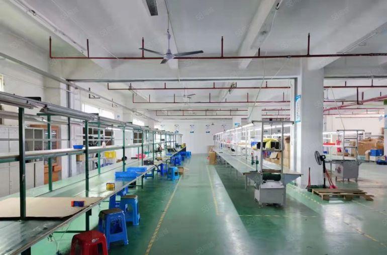 坪山大工业区原房东1000平2000平精装修厂房仓库出租