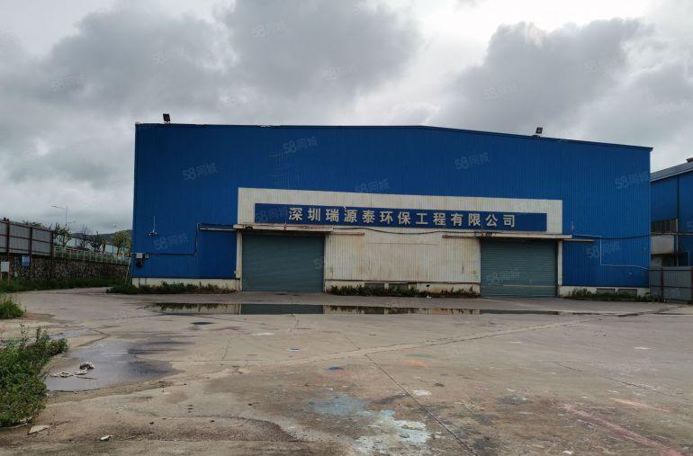 深圳市坪山区8000平方米红本钢结构厂房出租，层高12米