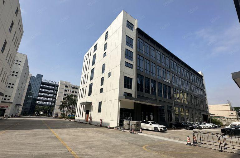 12块！坪山六和地铁站旁科技园单层面积1000平厂房低价出租