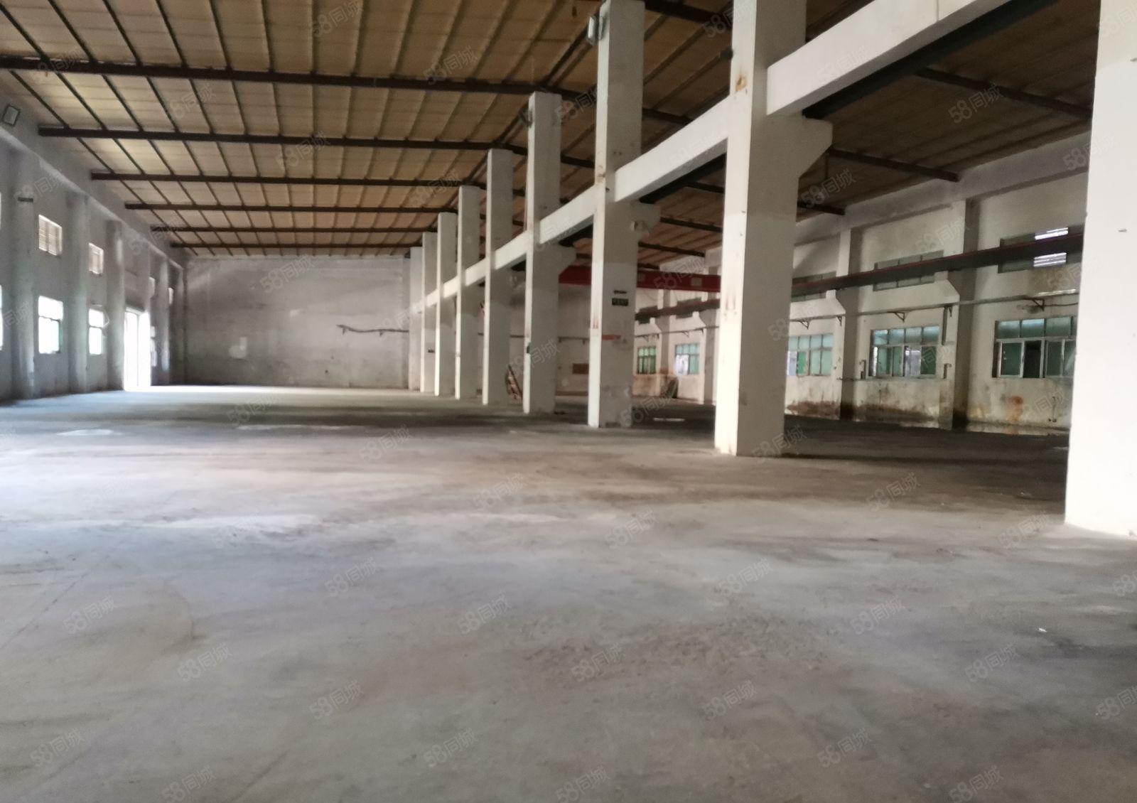 深圳坪山单一层独院厂房3000平方米，高度8米有行车，空地大