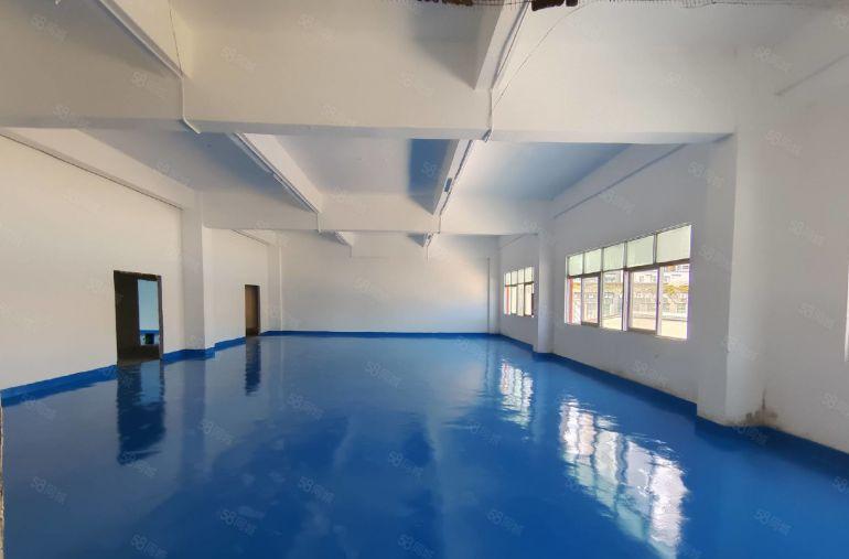 坪山六和城附近园区厂房100至2000平带全新地坪漆出租