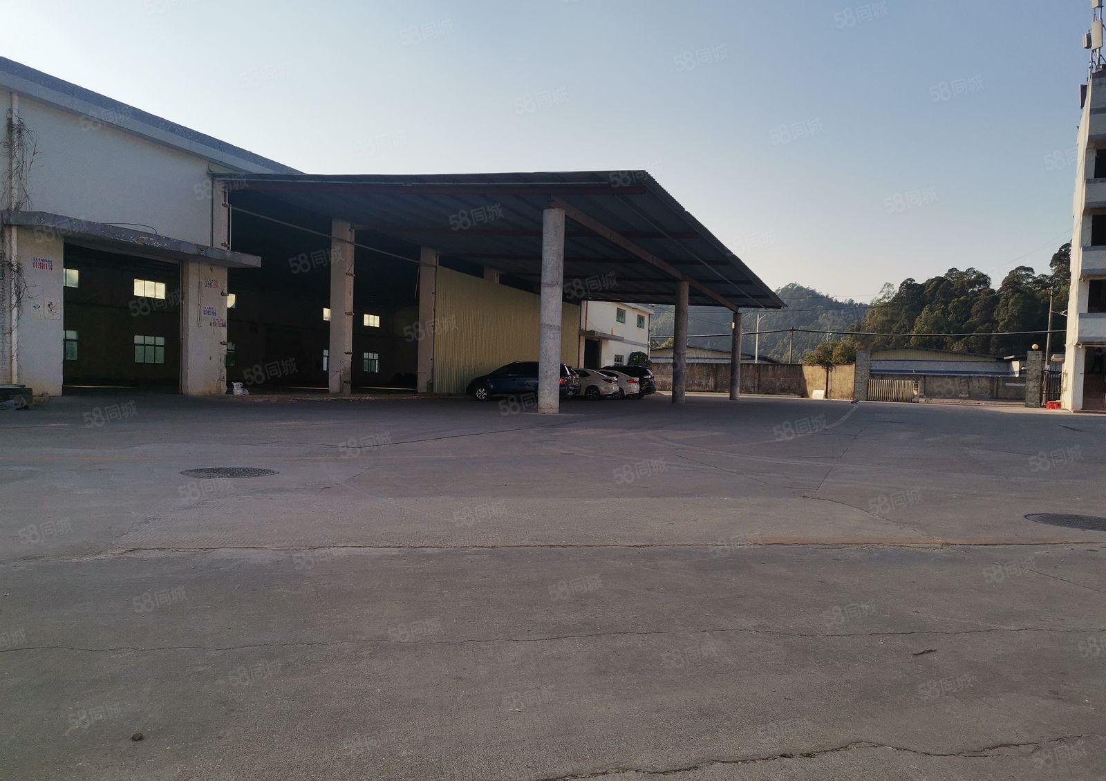 深圳市坪山区坑梓2600平方米，单一层厂房出租，空地超大