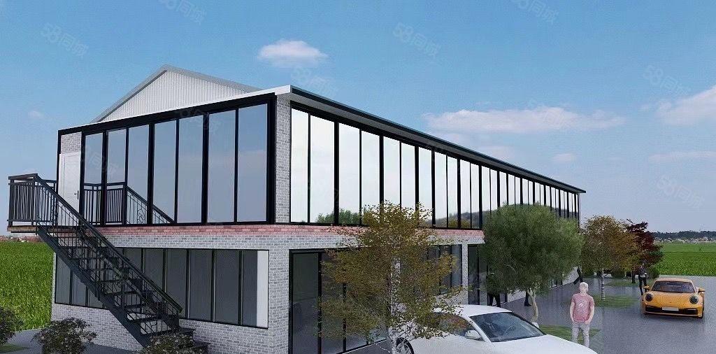 塘头恩斯麦花园式厂房2200平 独立红本 3吨货梯 超大空大