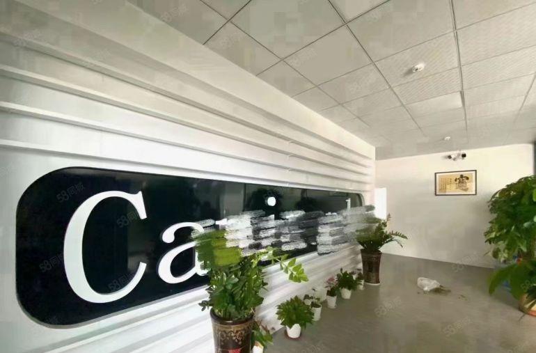 福田区地铁站附近工业区楼上1000平厂房出租带精装修可以分租