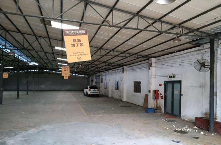 布吉甘坑同富裕一楼钢构2000平出租，层高5米